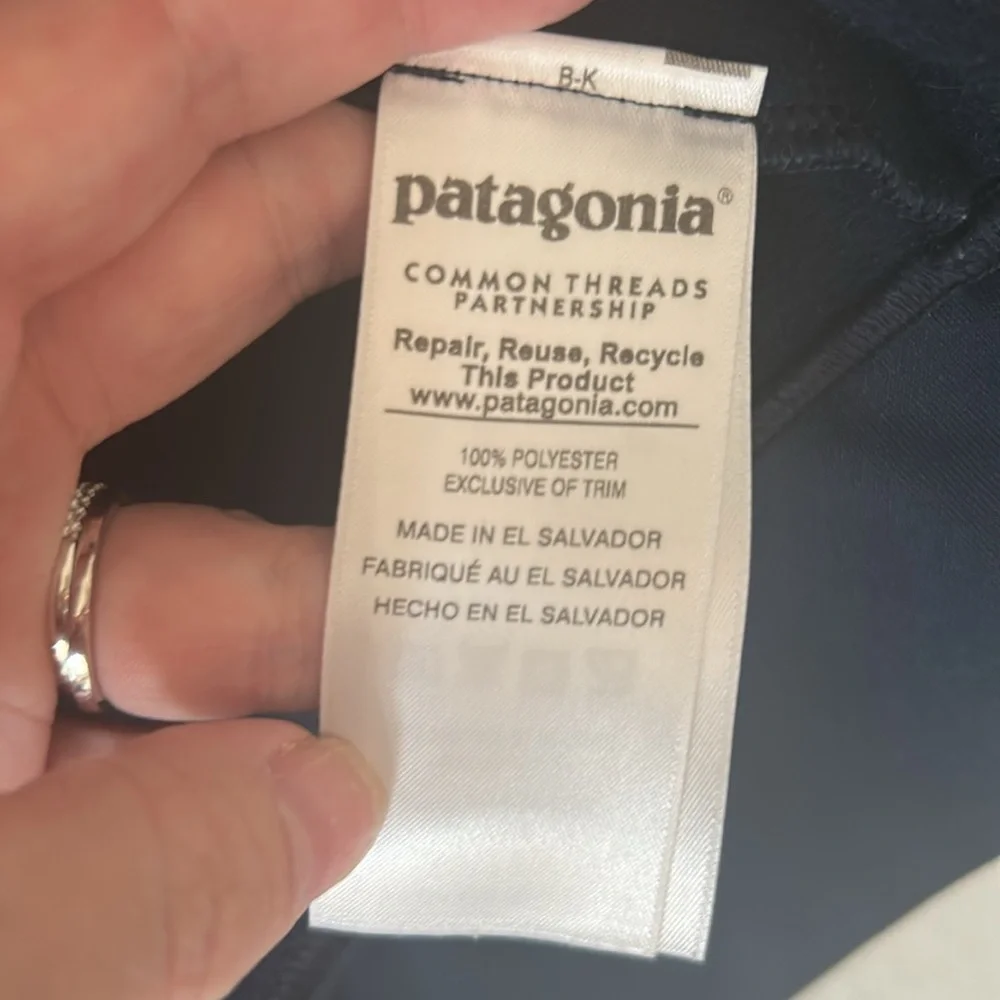 Patagonia‎ polyester zip up jacket lines w fleece